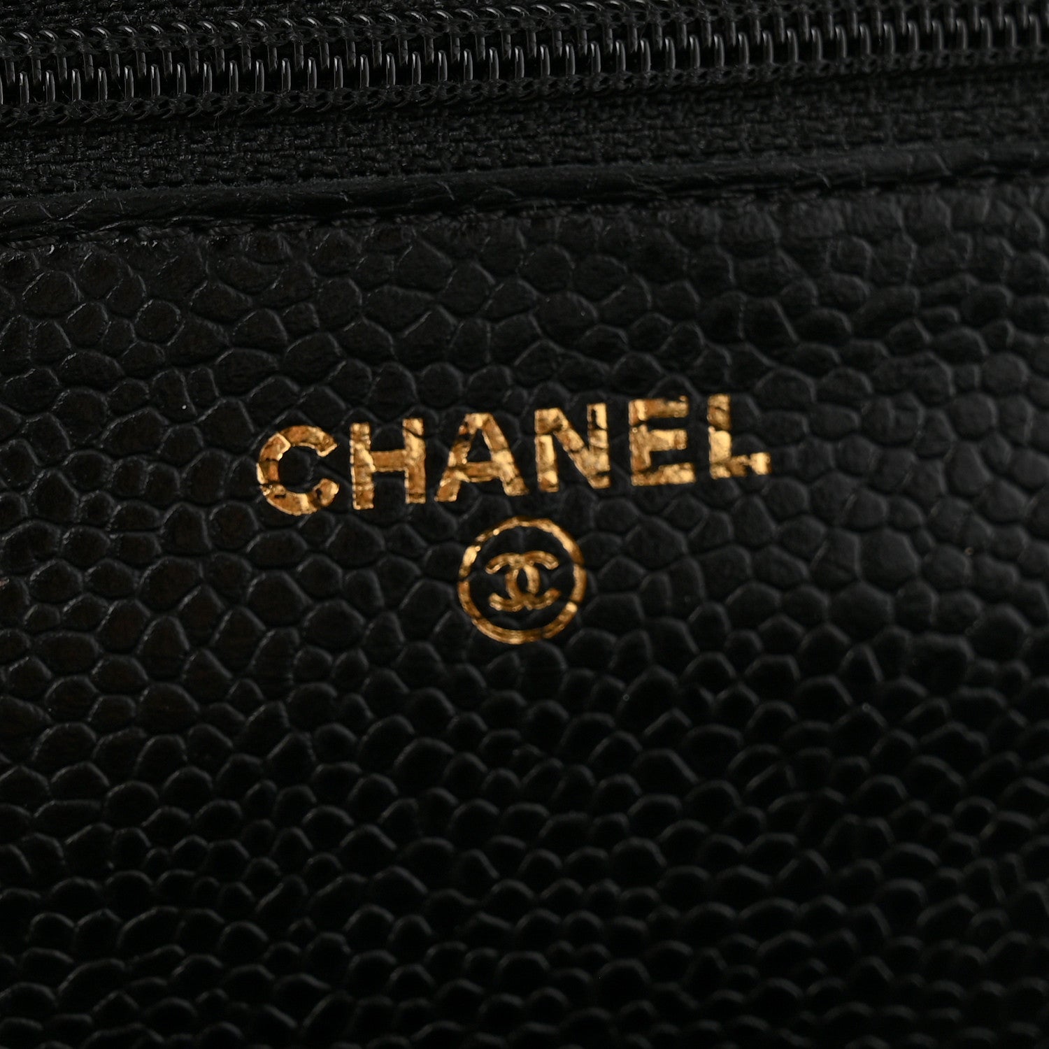 Chanel Caviar Quilted Wallet On Chain WOC Black 6 of 12