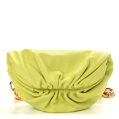 Bottega Veneta Nappa The Belt Chain Pouch Seagrass 1 of 11