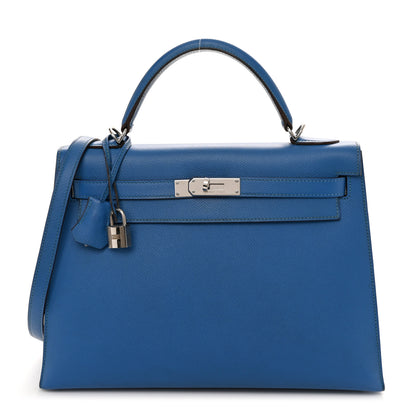 Hermes Epsom Kelly Sellier 32 Mykonos 1 of 13