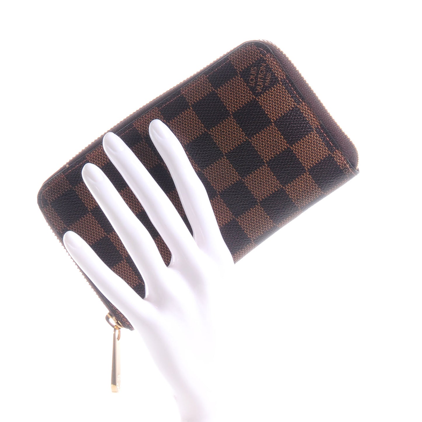 Damier Ebene Zippy Compact Wallet