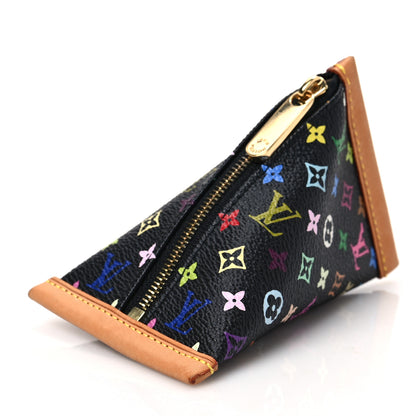 Louis Vuitton Monogram Multicolor Berlingot Coin Purse Black 7 of 7