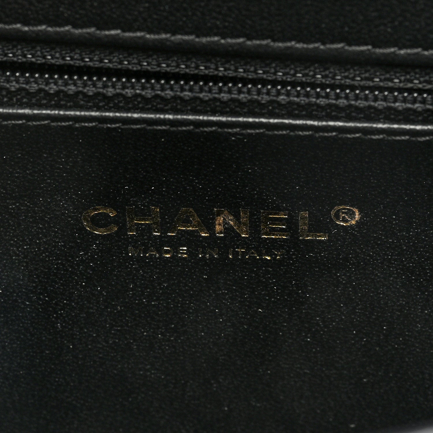 Chanel Calfskin Chevron Quilted Casual Trip Clutch White 6 of 9