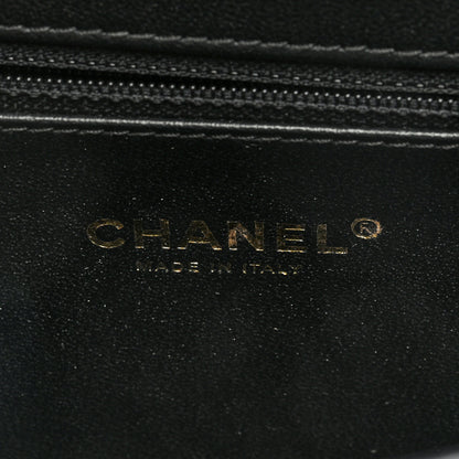 Chanel Calfskin Chevron Quilted Casual Trip Clutch White 6 of 9
