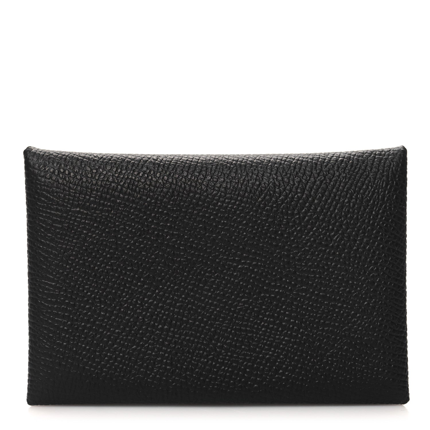 Hermes Epsom Calvi Card Case Black 1 of 10