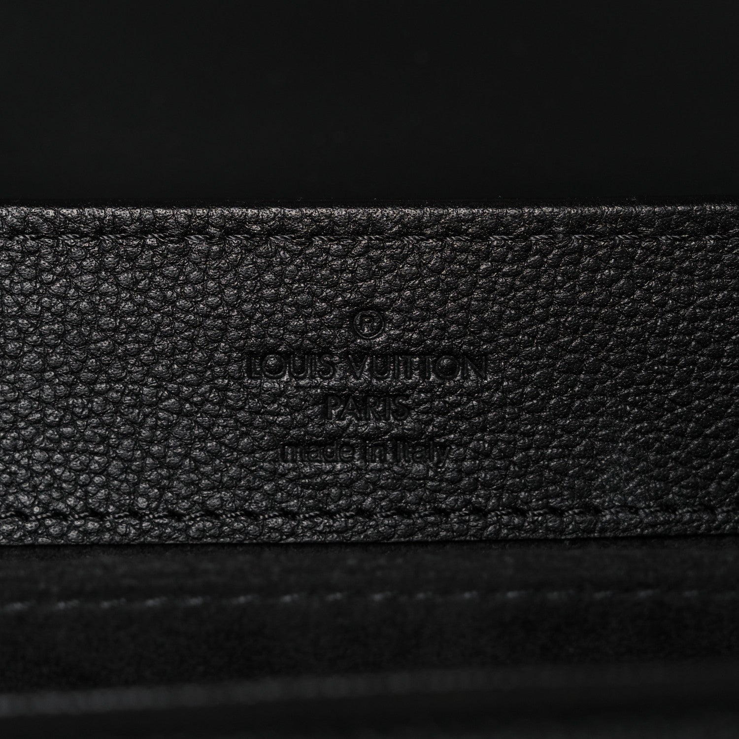 Louis Vuitton Monogram Cuir Plume Ecume Very Chain Bag Black 5 of 11