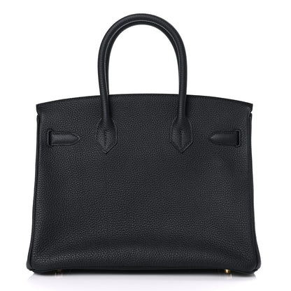 Hermes Togo Birkin 30 Black 4 of 33