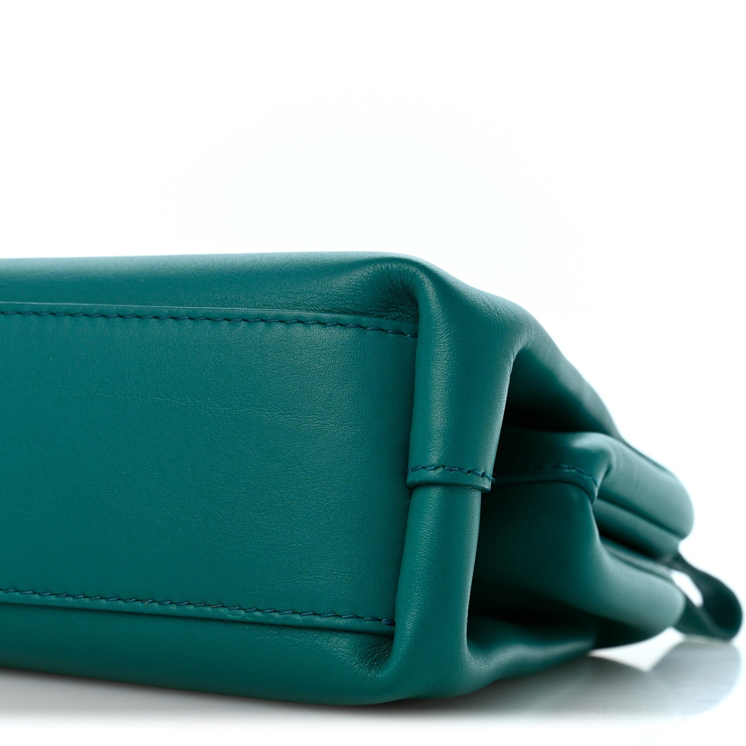 Bottega Veneta Calfskin Small The Point Triangle Bag Mallard 9 of 11