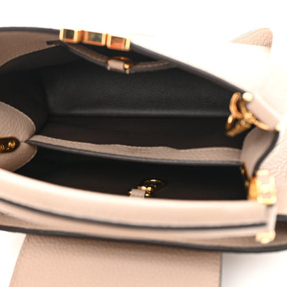 Louis Vuitton Taurillon Capucines BB Galet 5 of 12