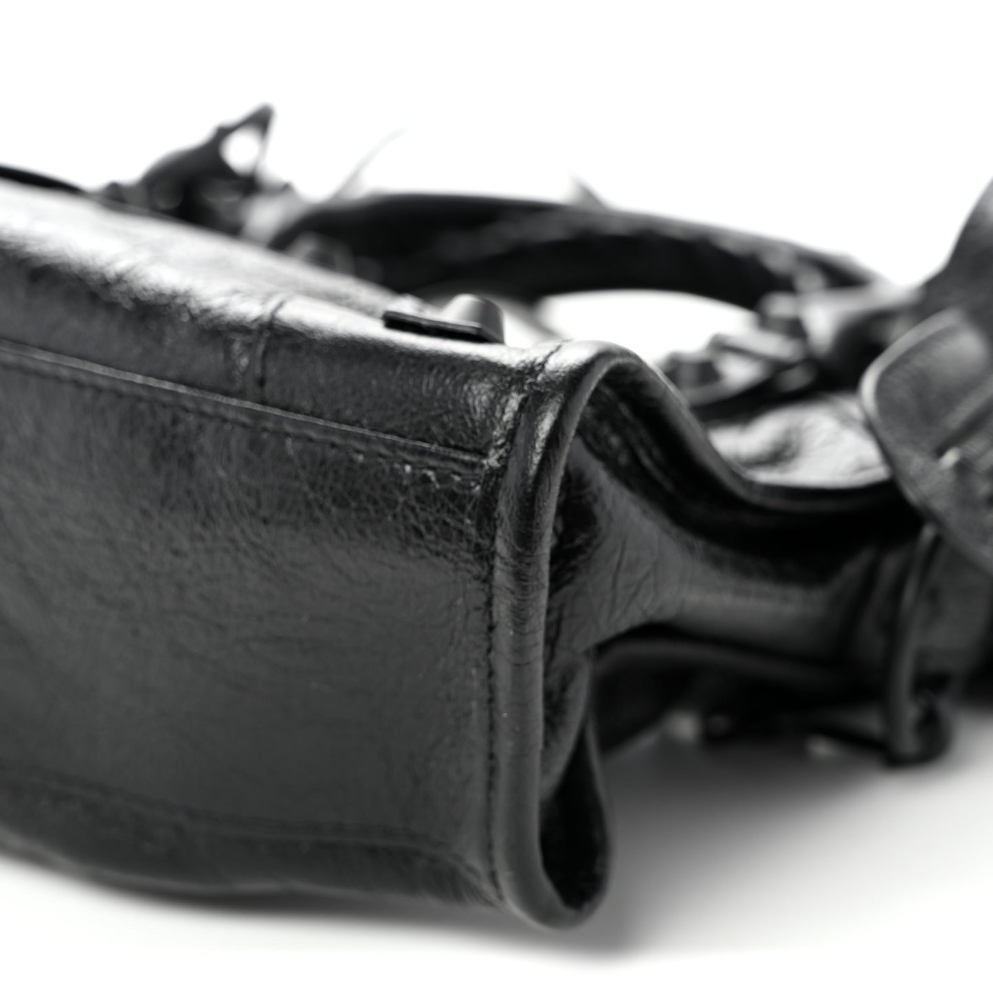 Agneau Arena Classic Black Hardware Mini City Black