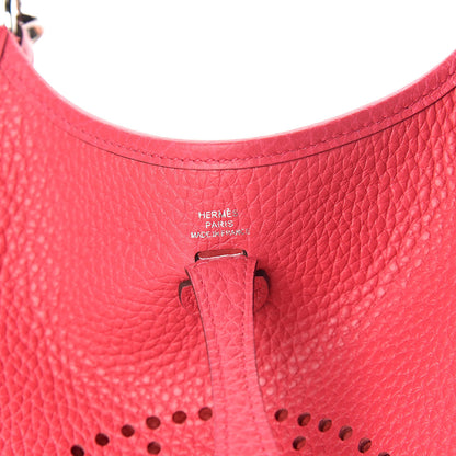 Hermes Taurillon Clemence Evelyne TPM Rose Extreme 6 of 11