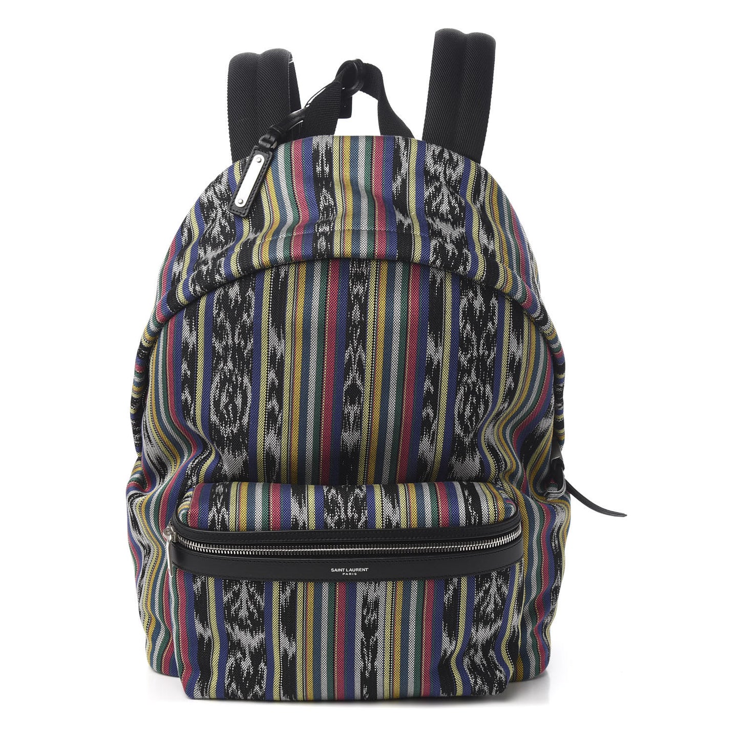 Canvas Ikat City Backpack Multicolor