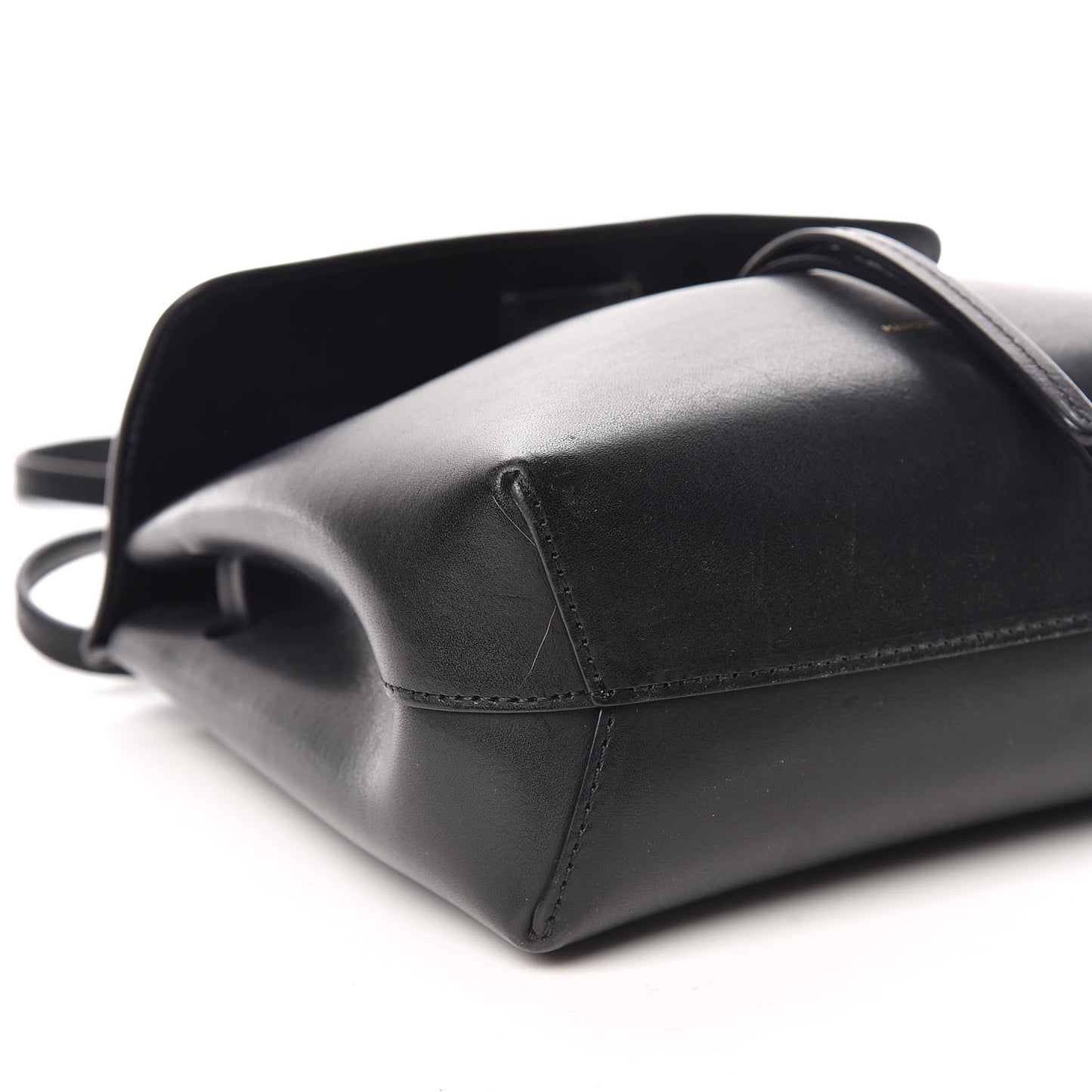 Calfskin Mini Mini Lady Bag Black