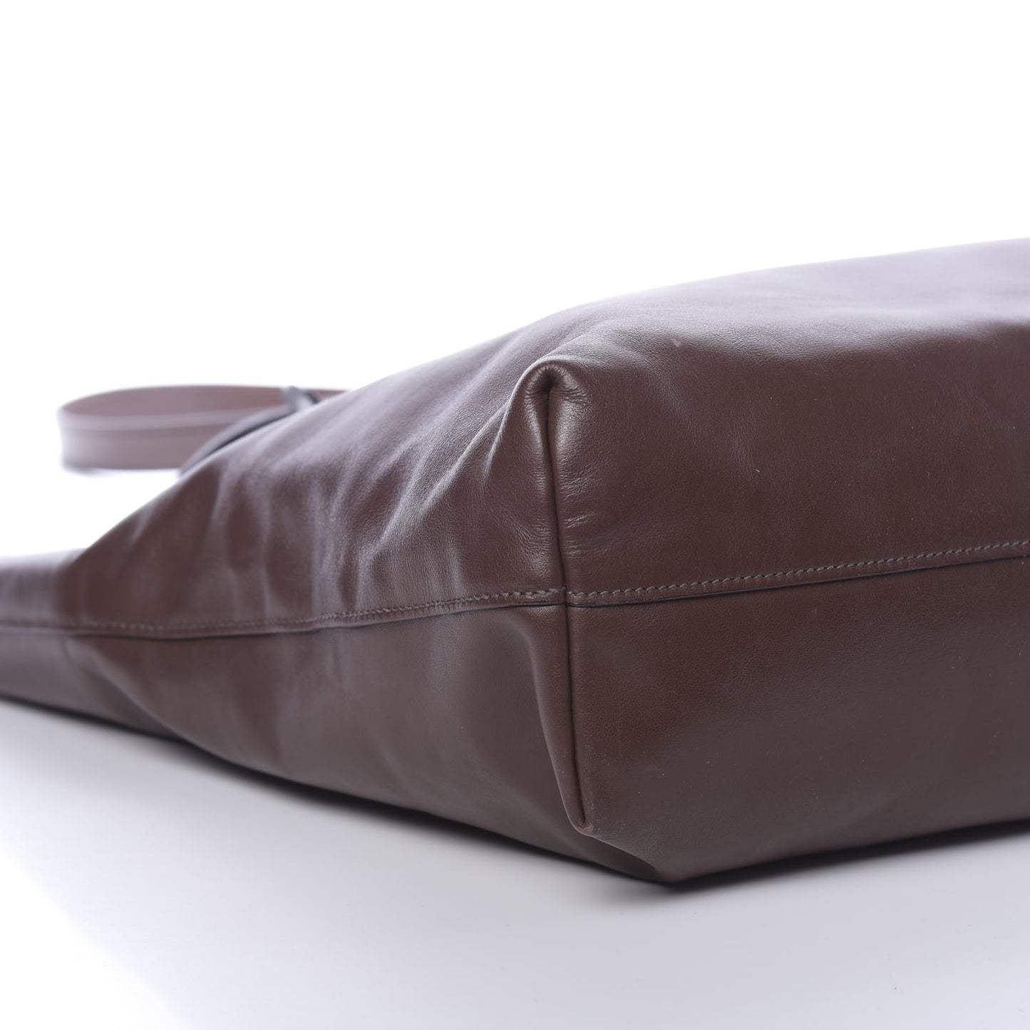 Soft Calfskin Shopping Tote Nocciolo