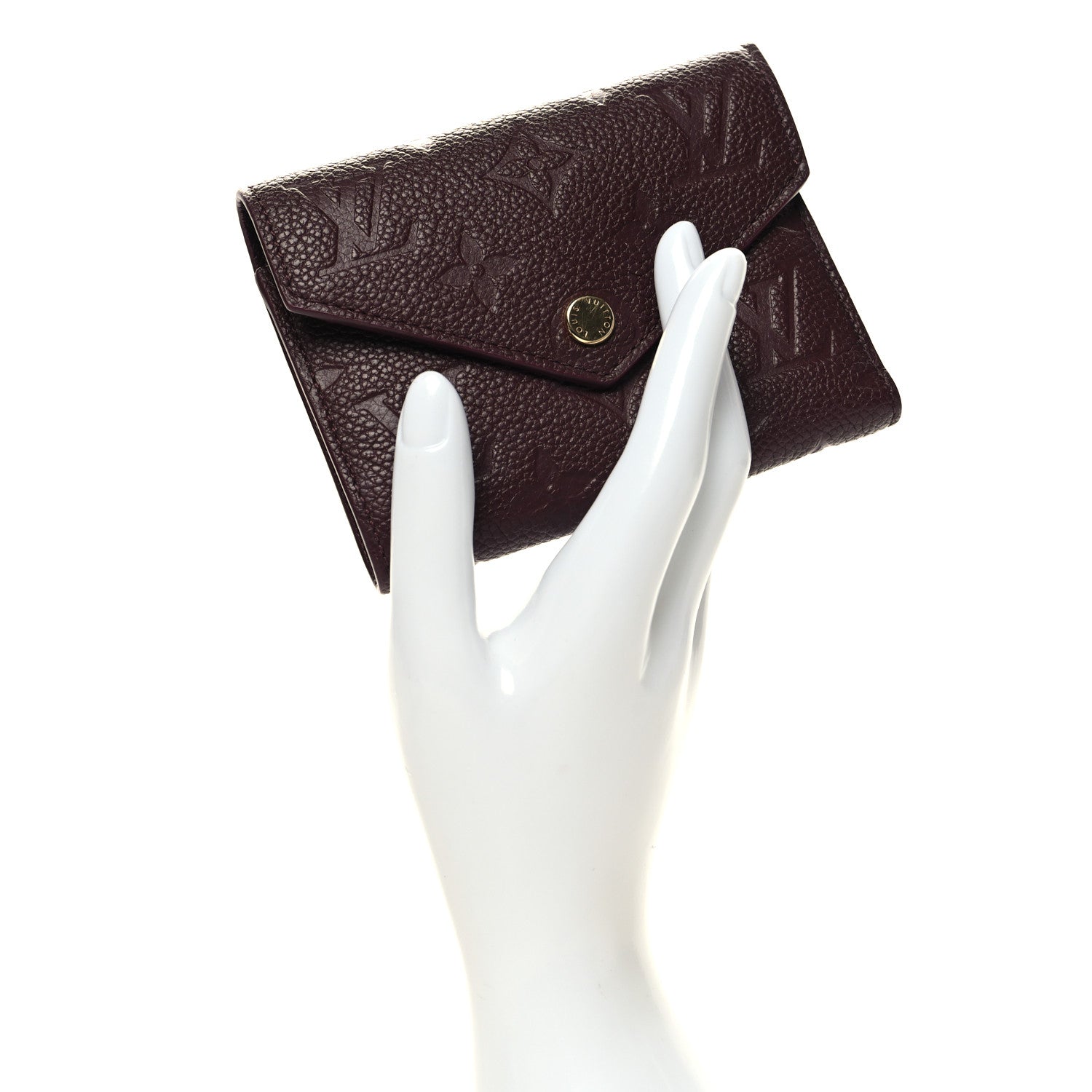 Louis Vuitton Empreinte Victorine Wallet Wine 2 of 8
