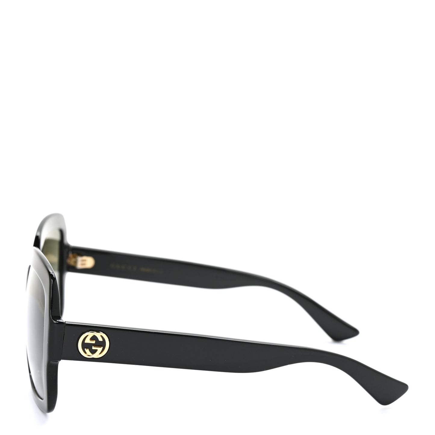 Acetate Square Frame Sunglasses GG0036S Black