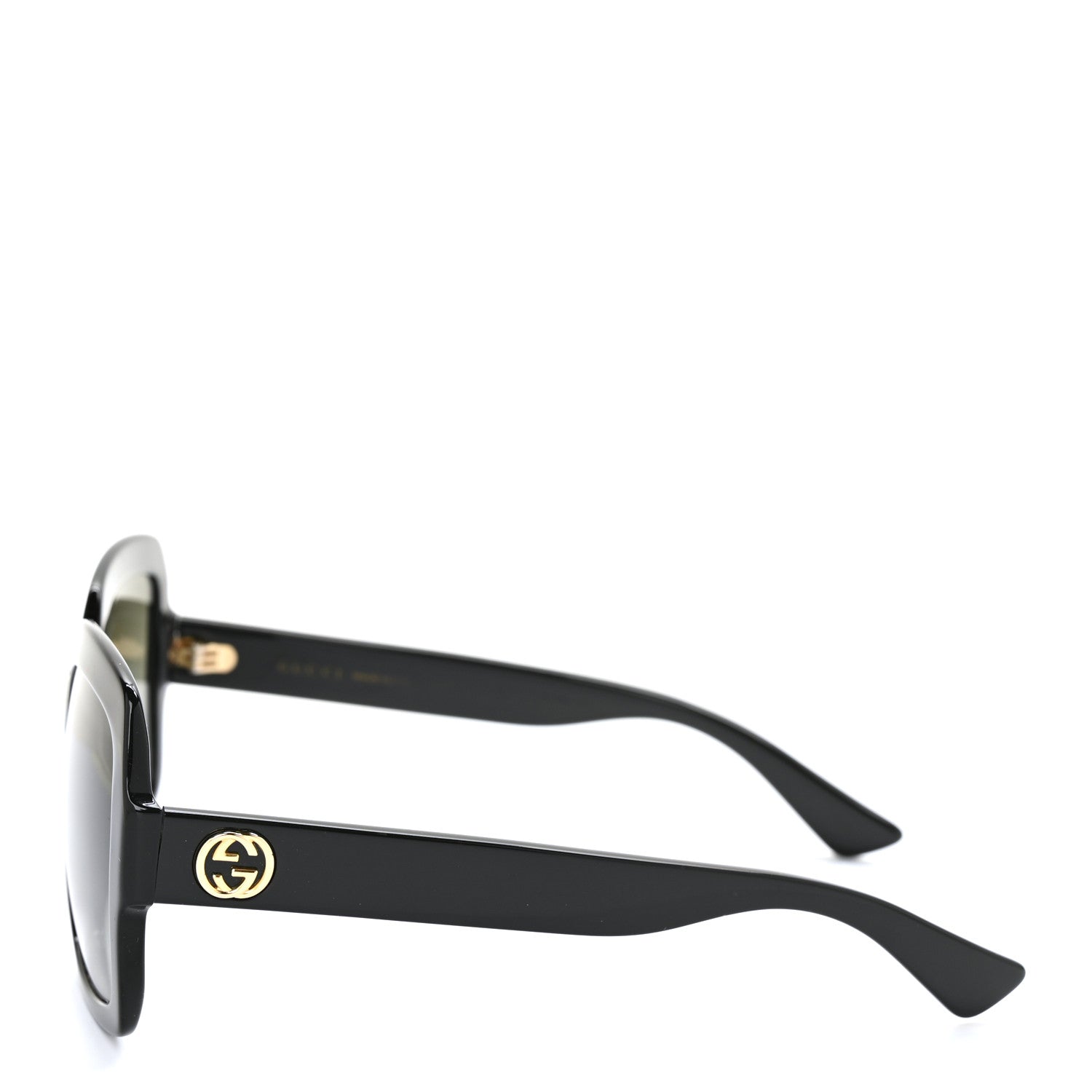 Gucci Acetate Square Frame Sunglasses GG0036S Black 3 of 7