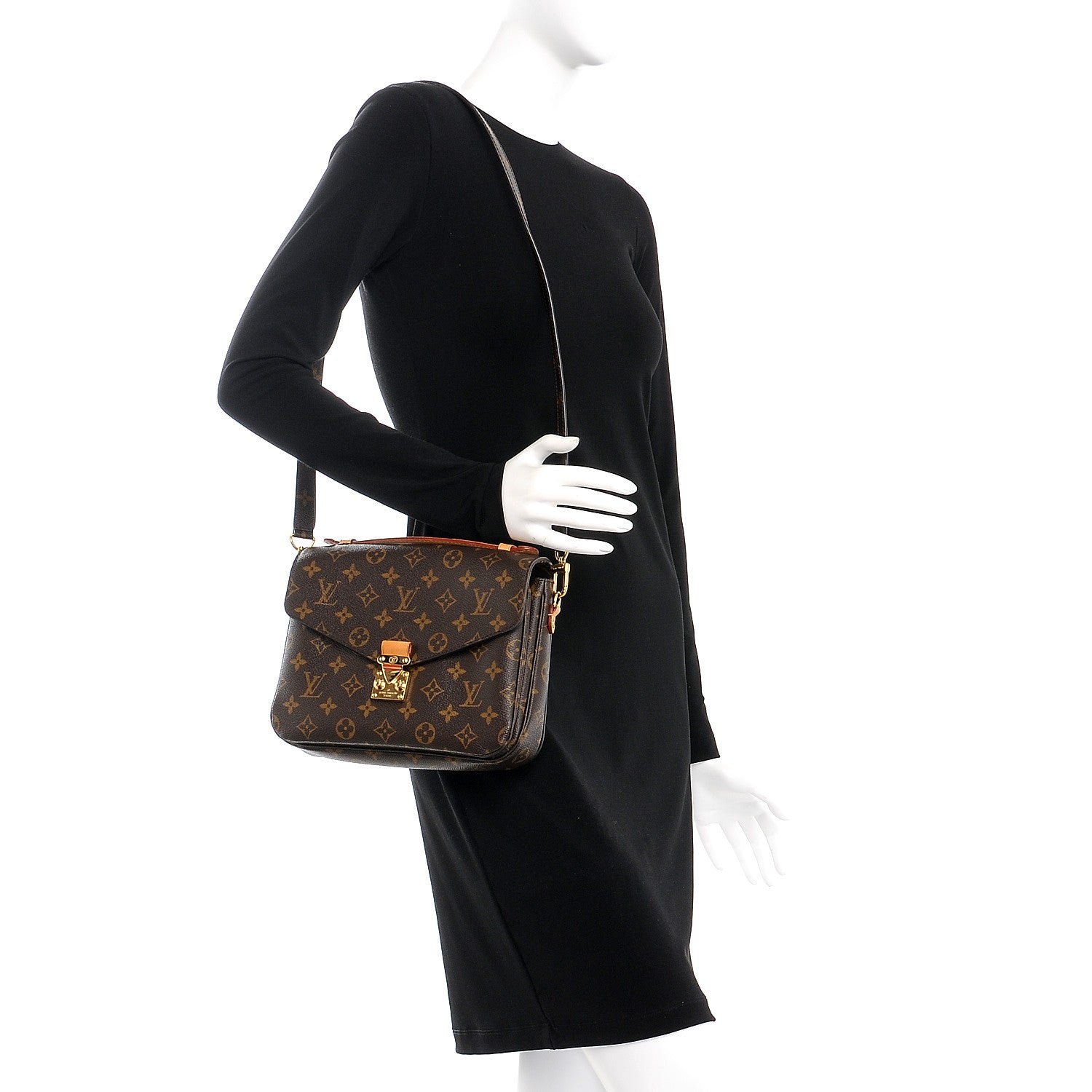 Louis Vuitton Monogram Pochette Metis 2 of 7