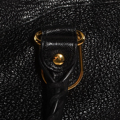 Balenciaga Chevre Gold Metallic Edge Hardware City Black 8 of 12
