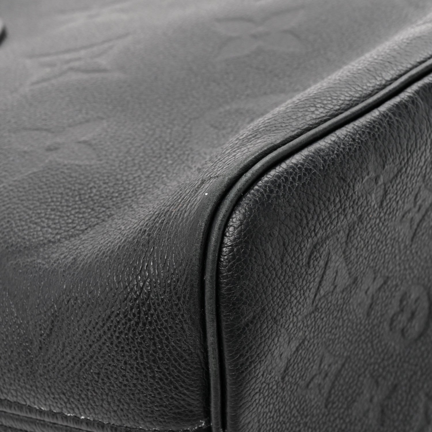 Louis Vuitton Empreinte Monogram Giant Neverfull MM Black 11 of 14