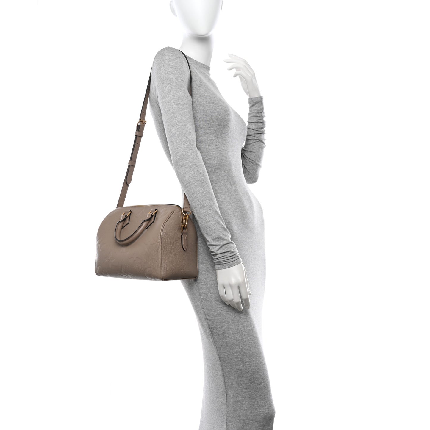 Empreinte Monogram Giant Speedy Bandouliere 25 Tourterelle