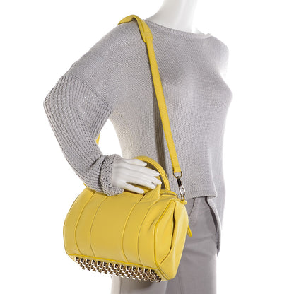 Alexander Wang Pebbled Lambskin Rockie Acid Pale Gold Hardware 2 of 9