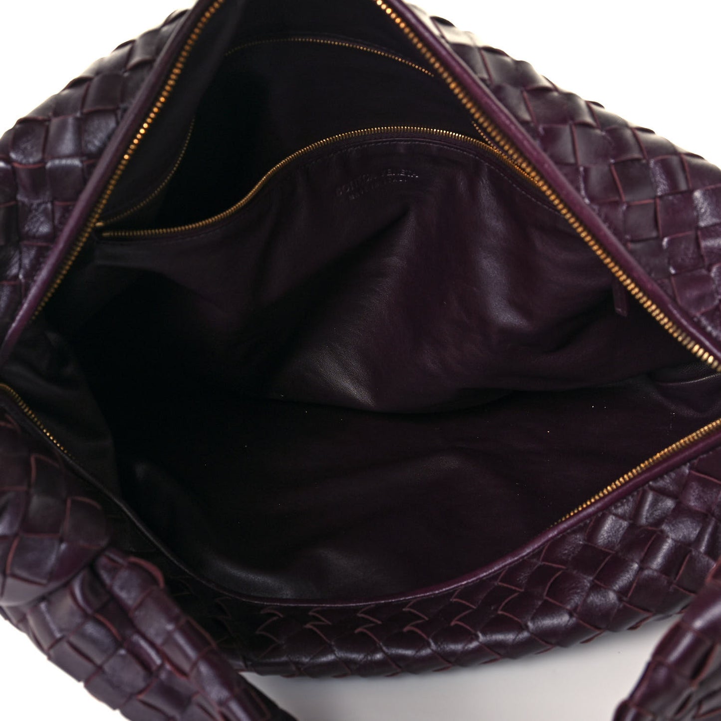 Nappa Intrecciato Medium Jodie Grape
