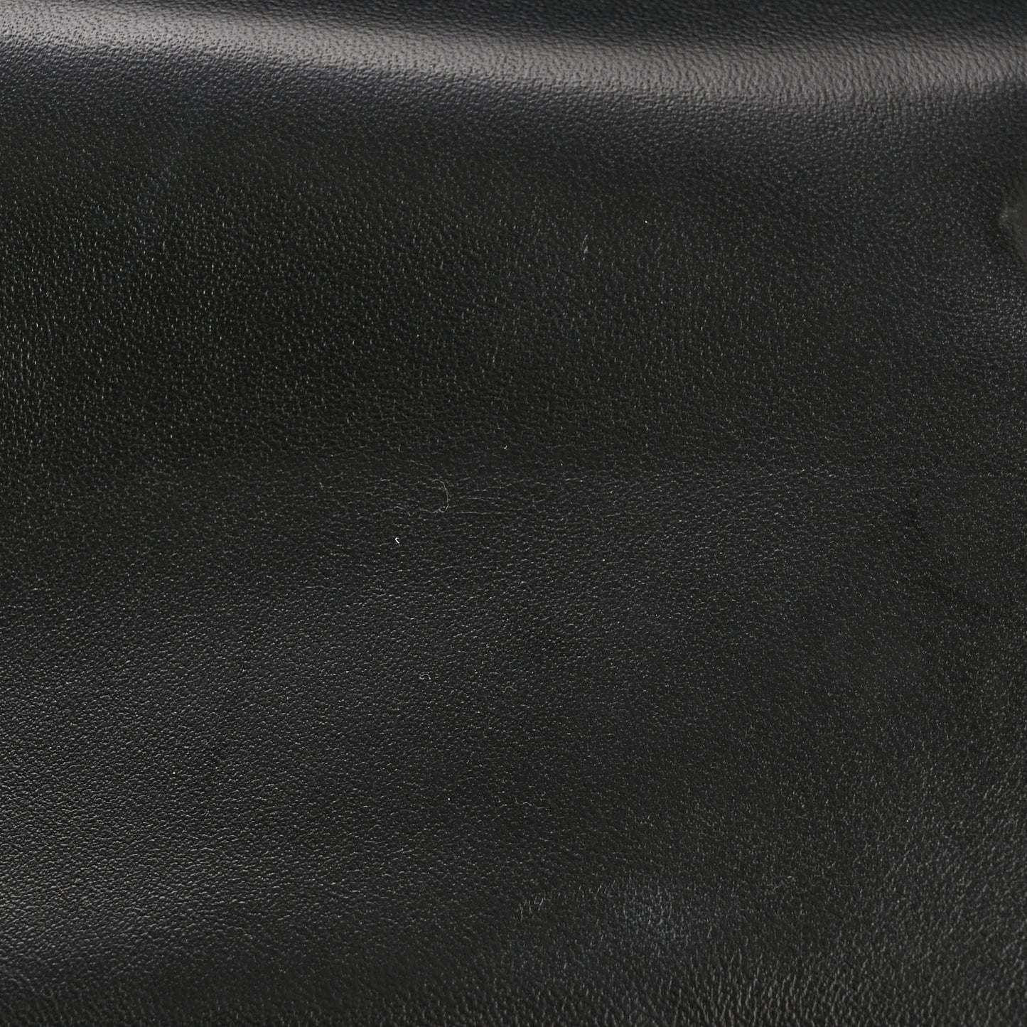 Lambskin Quilted Mini Rectangular Flap Black