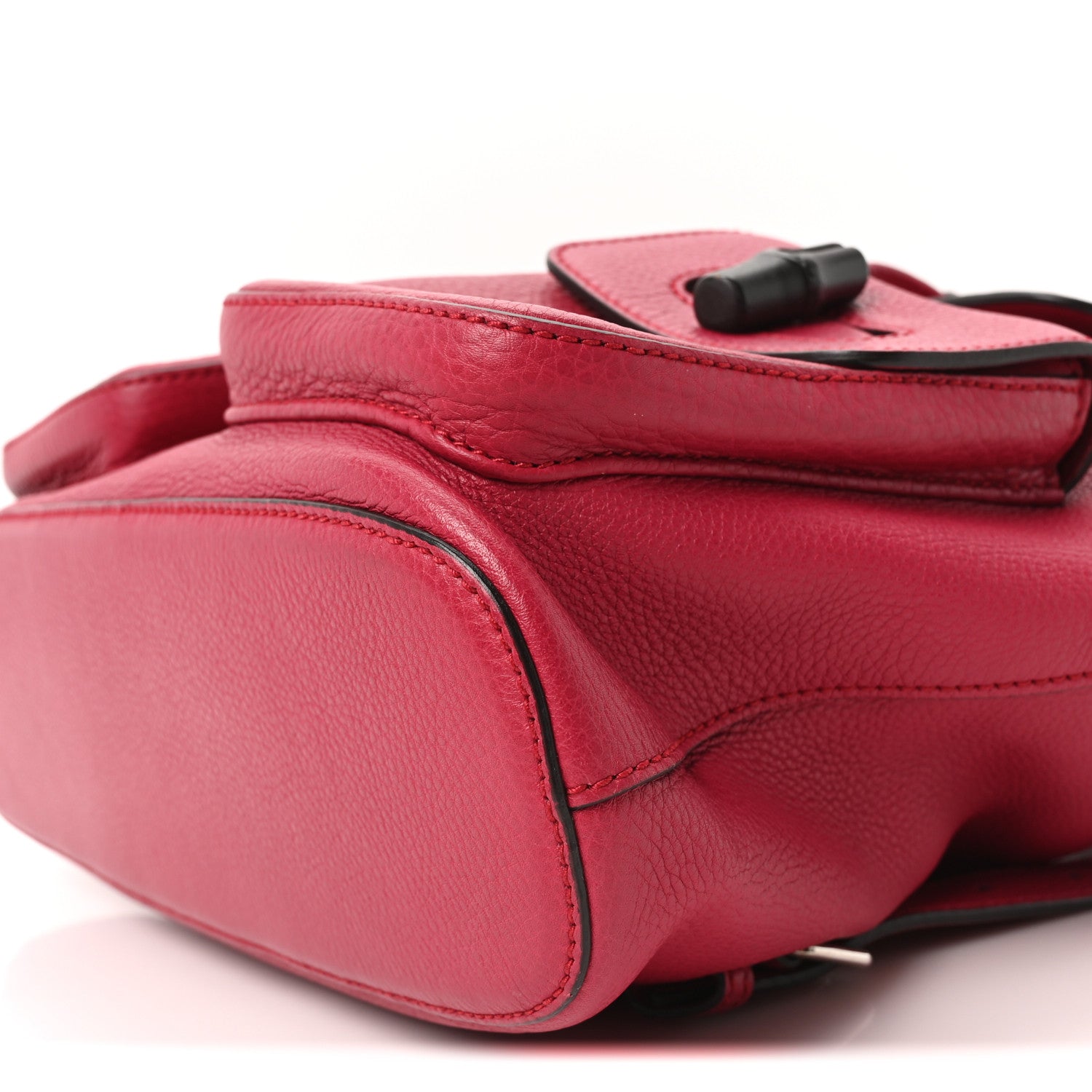 Gucci Cellarius Calfskin Medium Bamboo Backpack Petunia 10 of 10