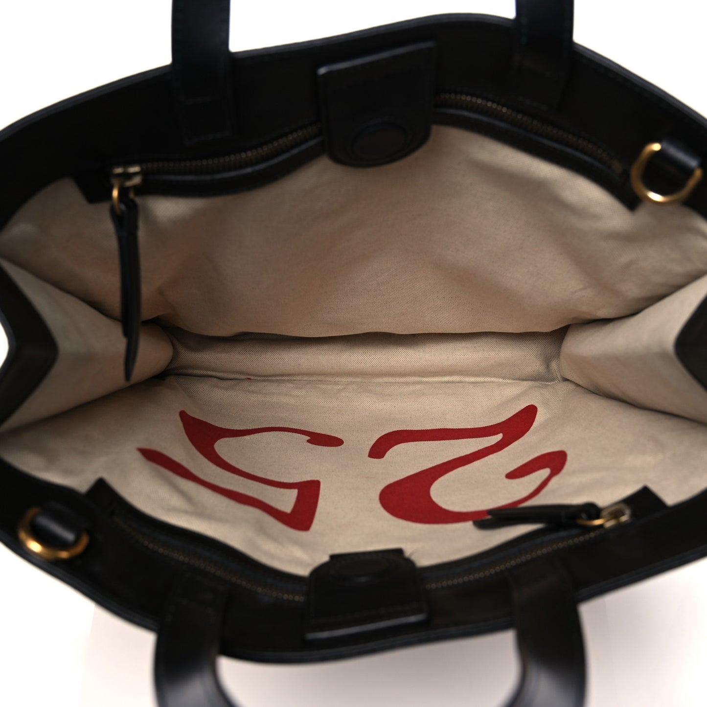 GG Supreme Monogram Angry Cat Vertical Tote
