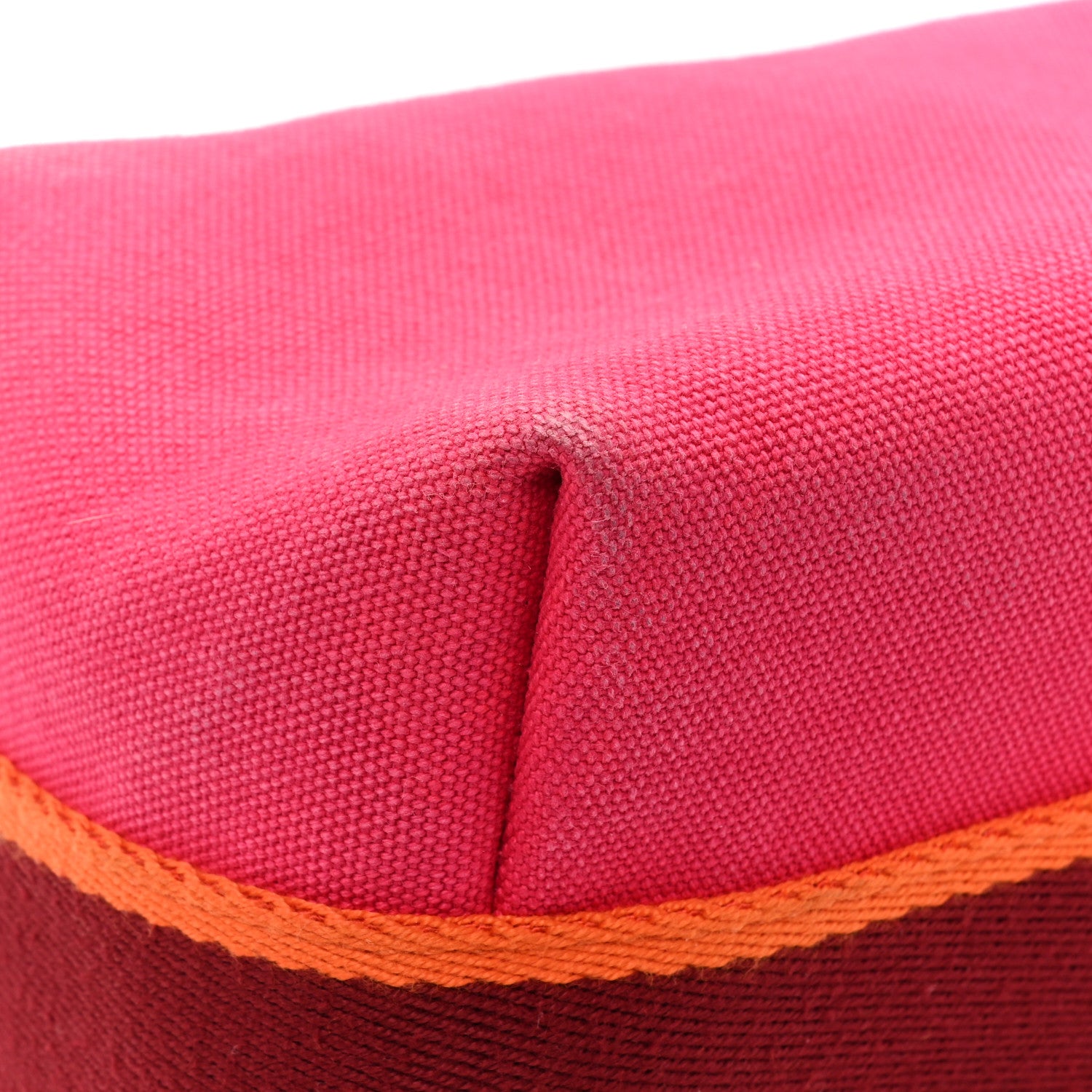 Hermes Canvas Small Bride-A-Brac Pouch Hibiscus 11 of 14