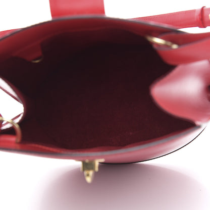 Louis Vuitton Epi Cluny Castillan Red 5 of 11
