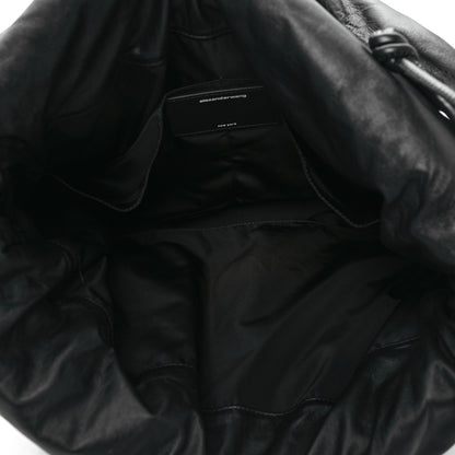 Alexander Wang Lambskin Large Ryan Puffer Bag Black Black 5 of 10