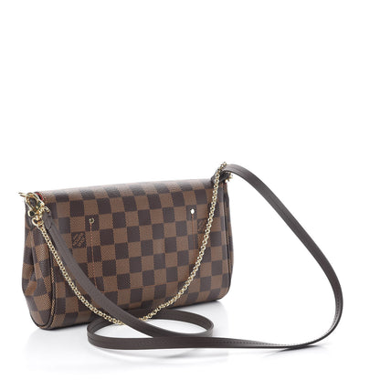 Louis Vuitton Damier Ebene Favorite MM 3 of 9