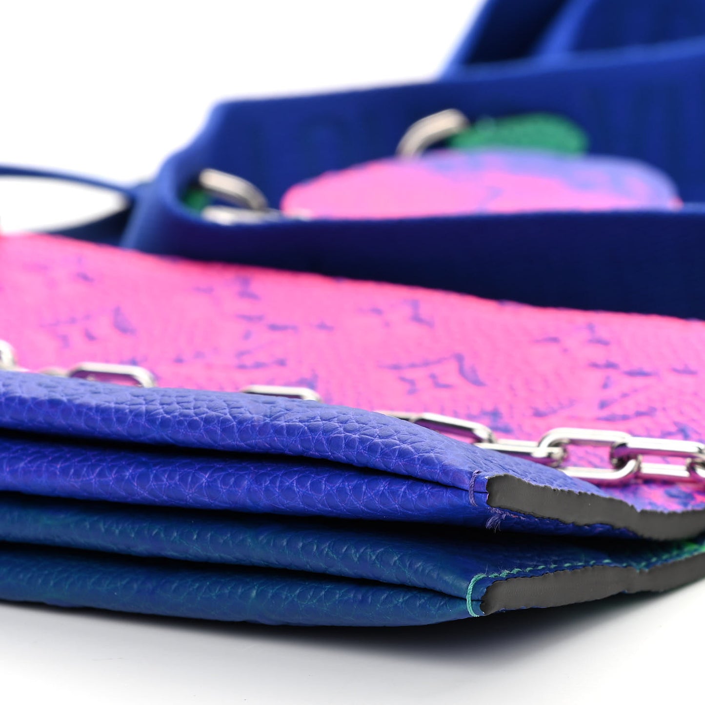 Taurillon Illusion Trio Pouch Bleu Rose