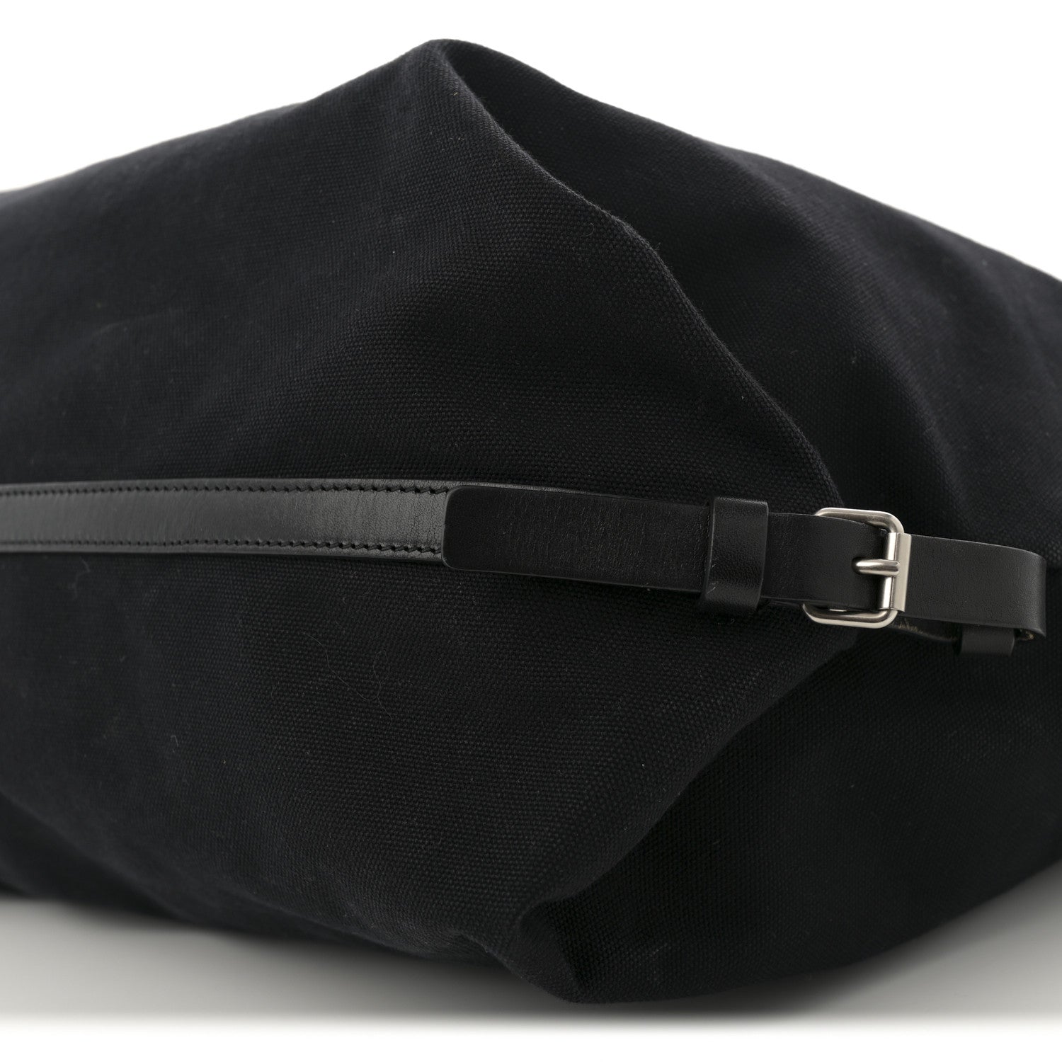 Saint Laurent Canvas ID Shopping Bag Black 10 of 11
