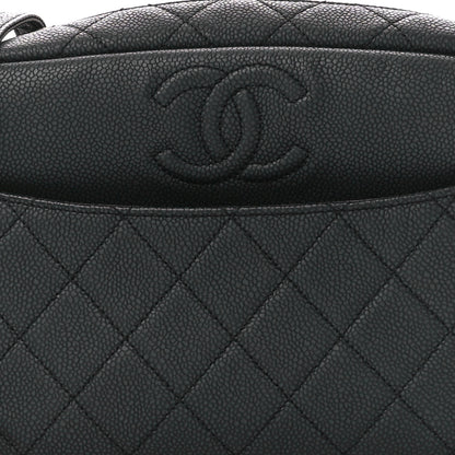 Chanel Iridescent Caviar Quilted Small Coco Tassel Camera Case Black 8 of 10