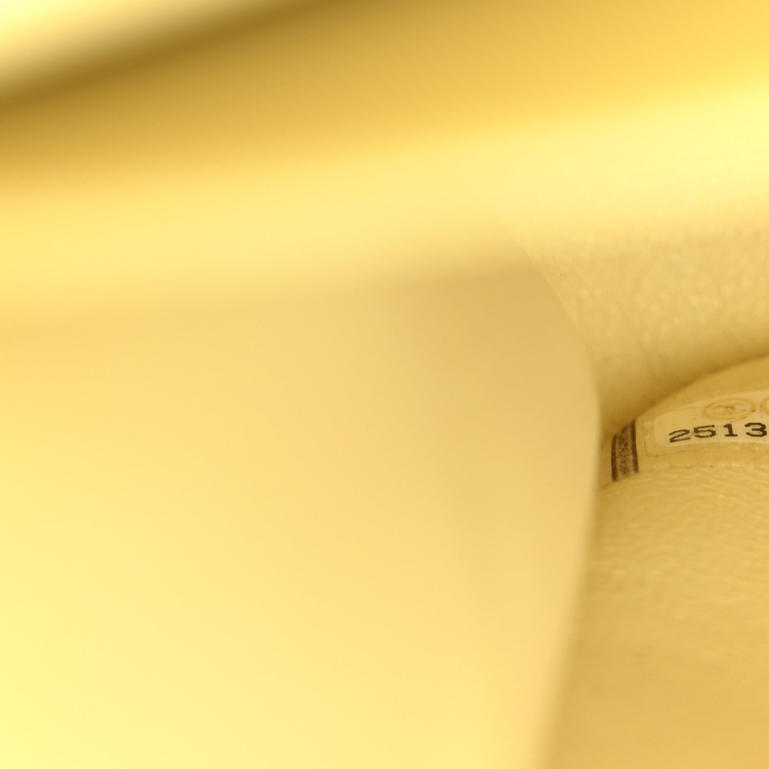 Chanel Caviar Quilted Jumbo Double Flap Yellow 7 of 13