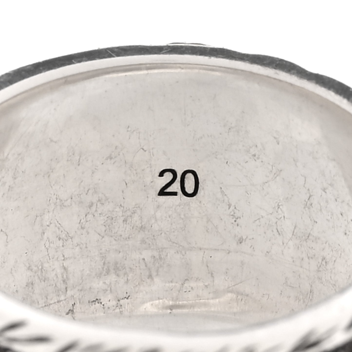 Sterling Silver Resin Feline Garden Ring 60 9 Green