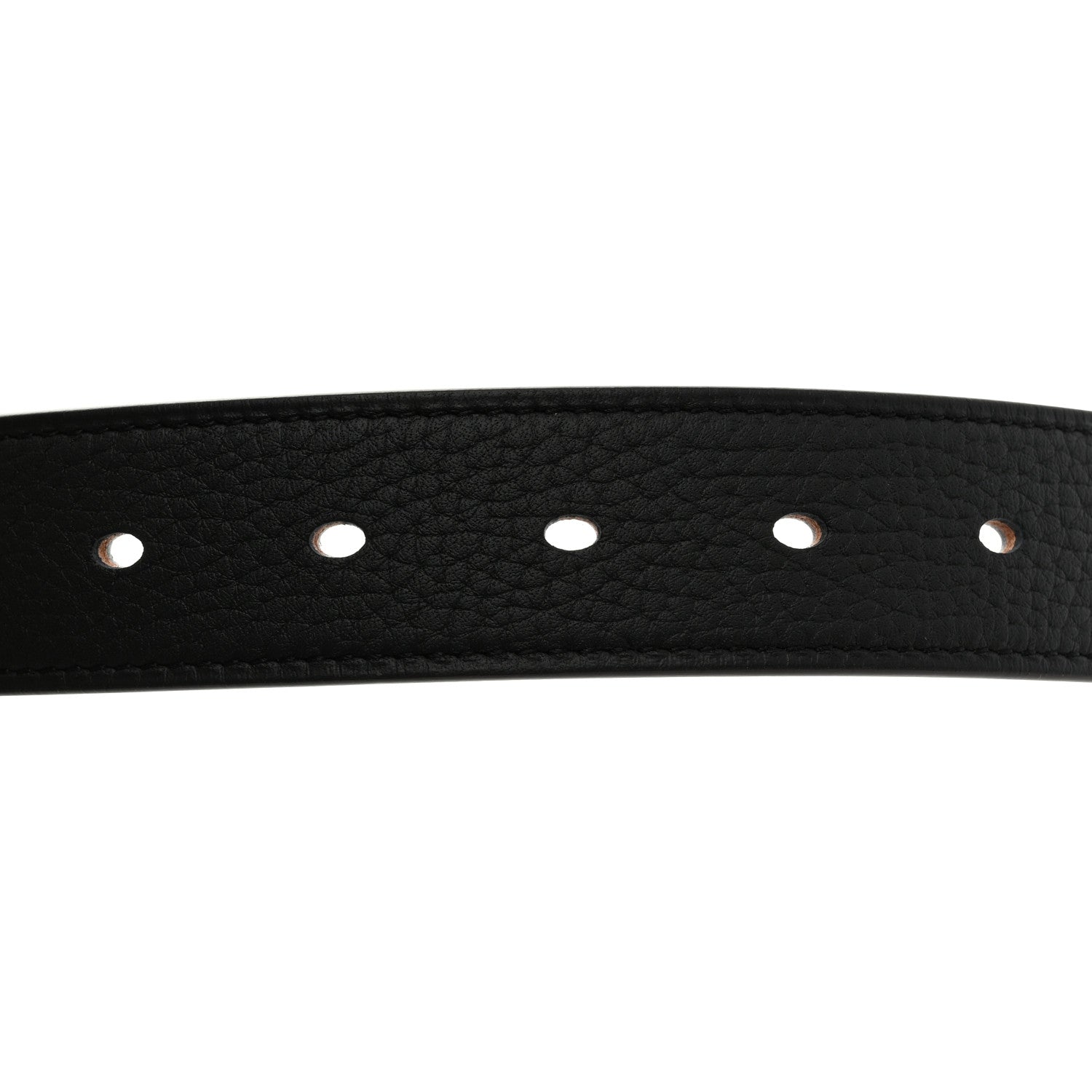 Hermes Togo Etriviere 32mm Belt 85 34 Black 5 of 7