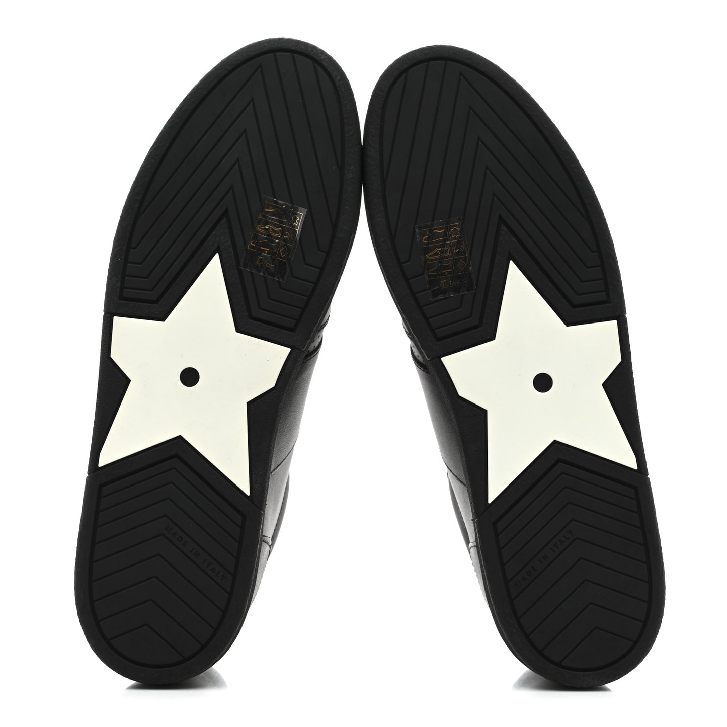 Calfskin Suede Logo Sneakers 40 Black