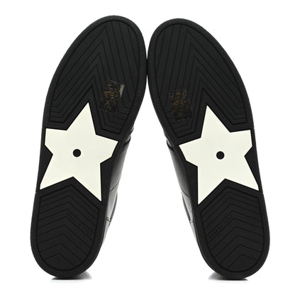 Christian Dior Calfskin Suede Logo Sneakers 40 Black 6 of 10