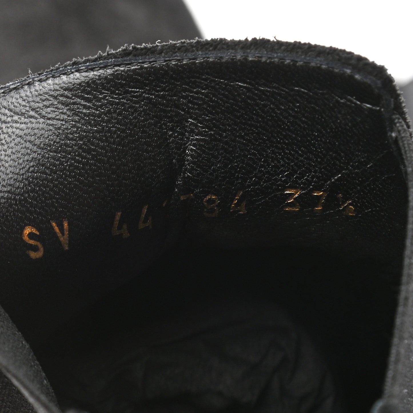 Suede Chelsea Boots 37.5 Black