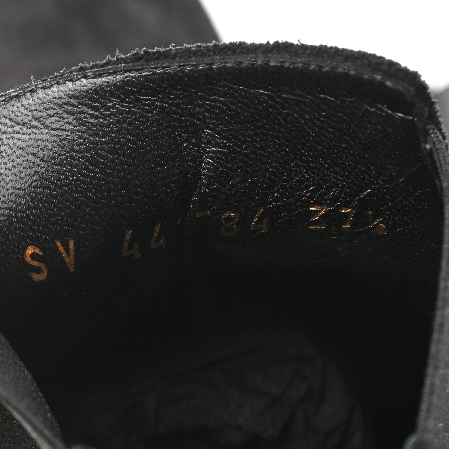 Saint Laurent Suede Chelsea Boots 37.5 Black 8 of 8