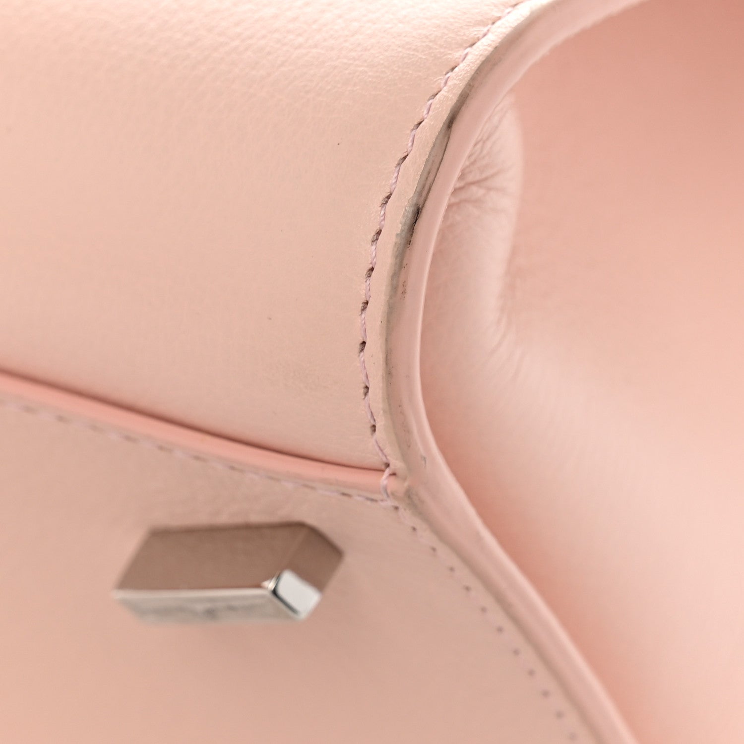 Salvatore Ferragamo Calfskin Medium Hug Bag Nylund Pink 13 of 13