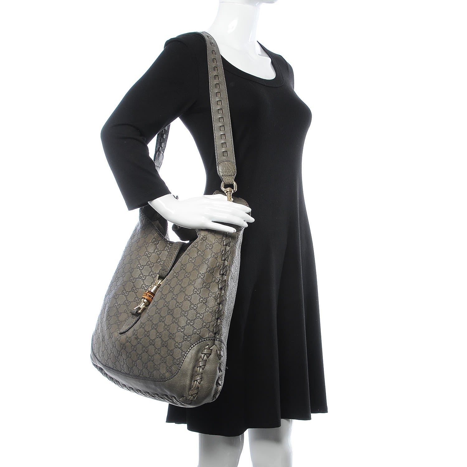 Gucci Guccissima Large New Jackie Shoulder Bag 2 of 14