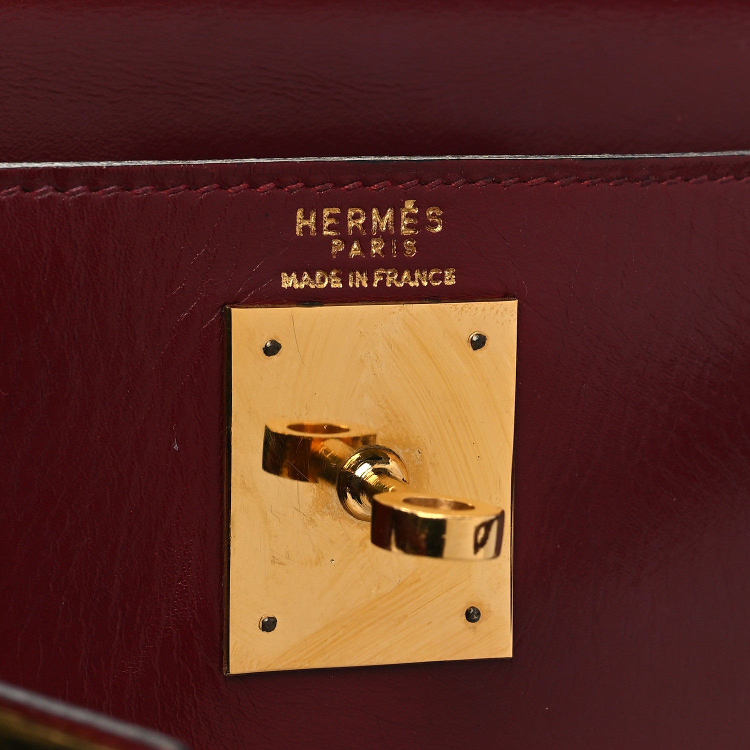 Hermes Box Kelly Retourne 28 Rouge H 6 of 14