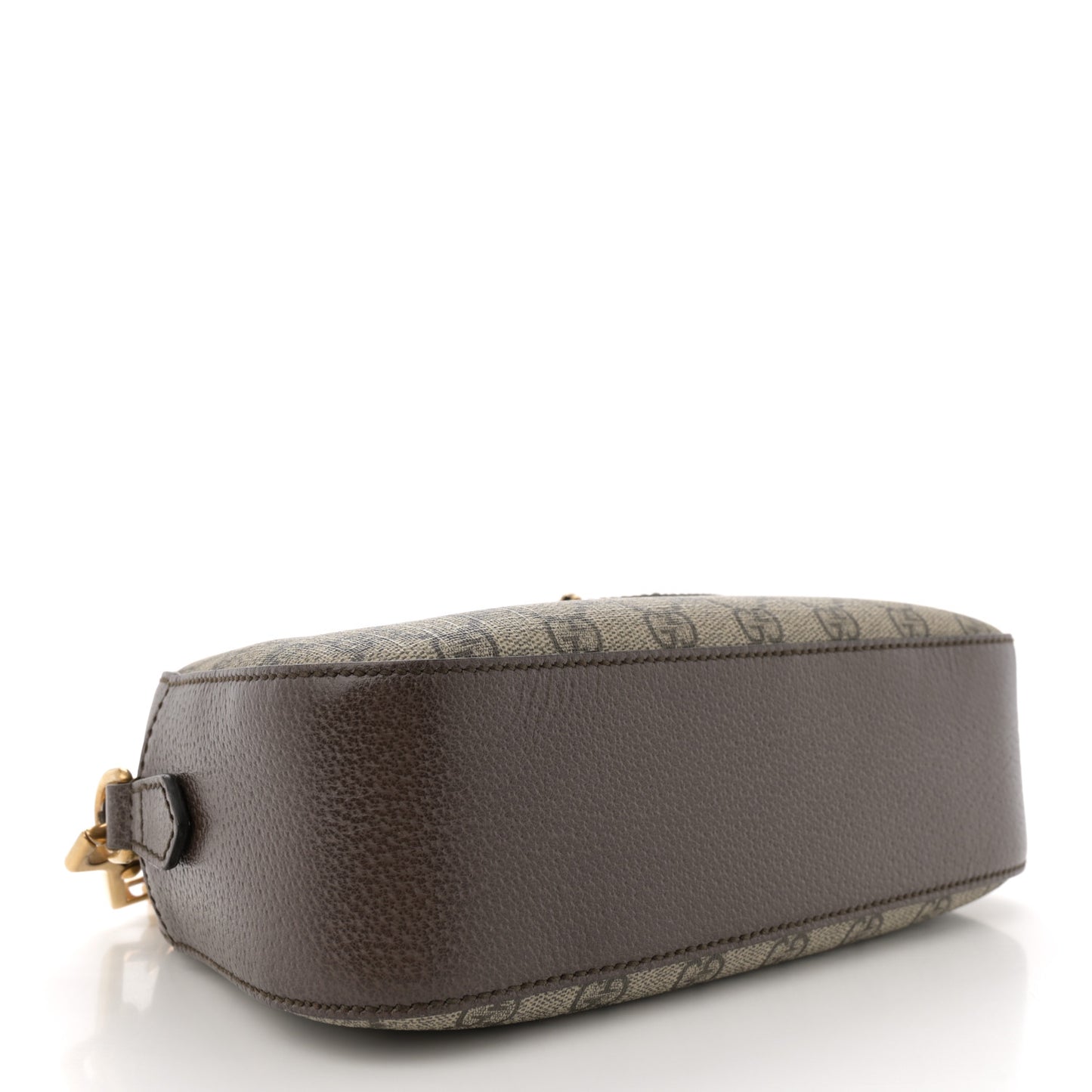 GG Supreme Monogram Web Neo Vintage Shoulder Bag Beige New Acero Crop