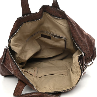 Givenchy Crackled Calfskin Large Nightingale Brown 9 of 12