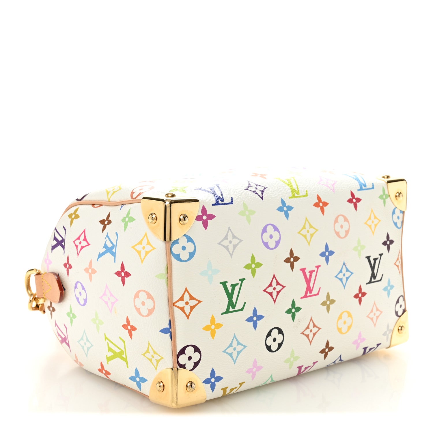 Louis Vuitton LV X TM Monogram Multicolor Speedy Bandouliere 25 White 4 of 13