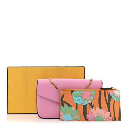 Fendi Vitello Cruise F is Fendi Envelope Wallet on Chain with Pouches Lollypop 17 of 17